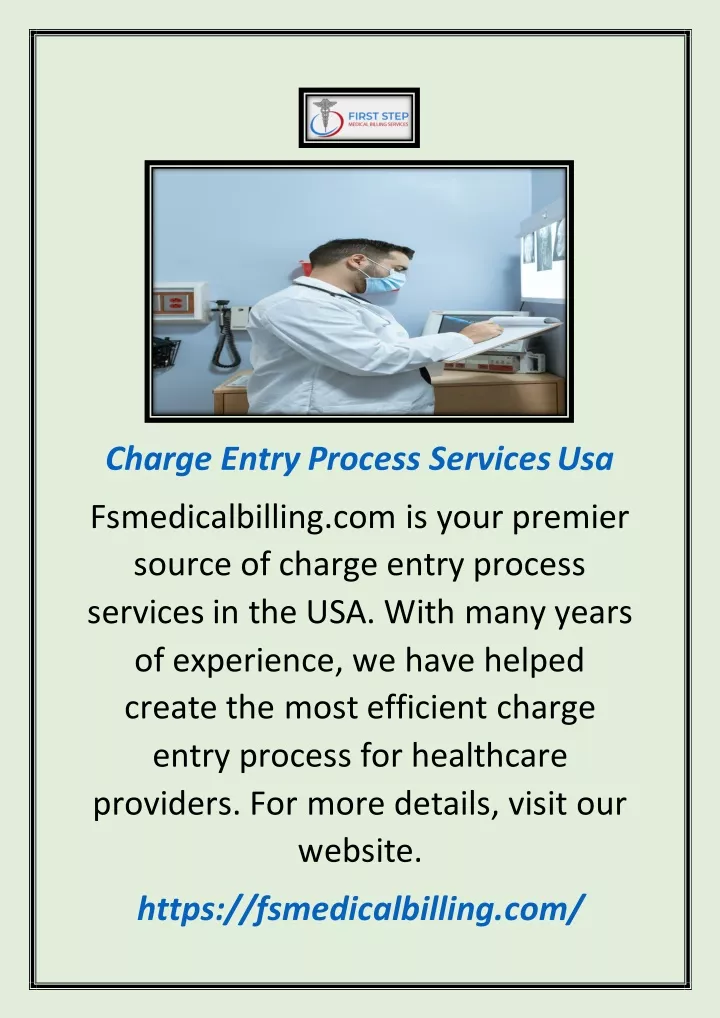 charge entry process services usa