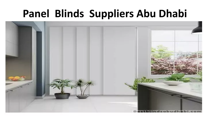 panel blinds suppliers abu dhabi