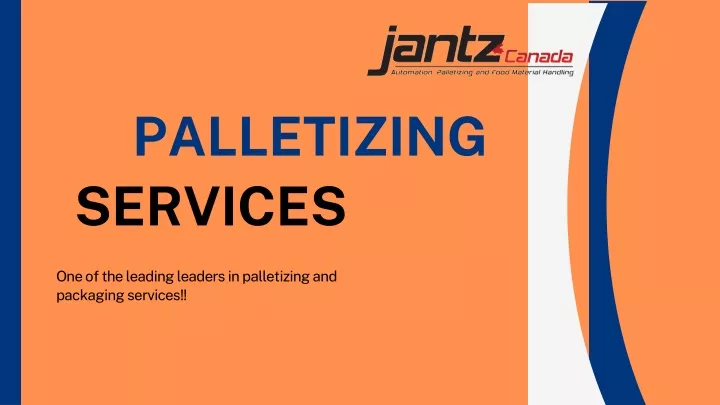 palletizing services