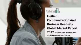 unified communication and business headsets