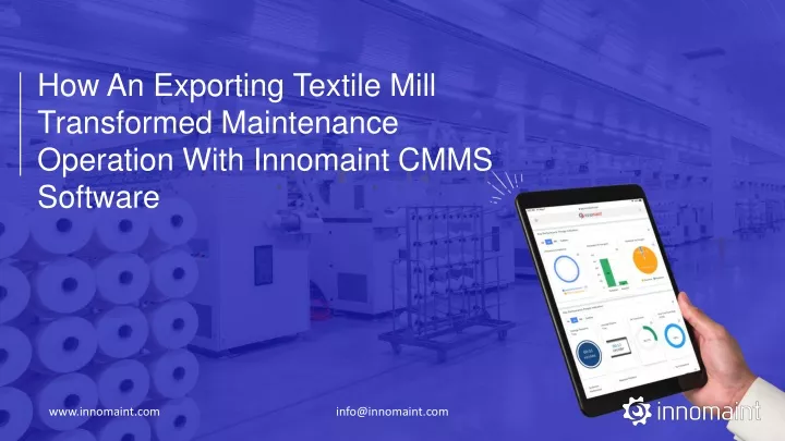 how an exporting textile mill transformed