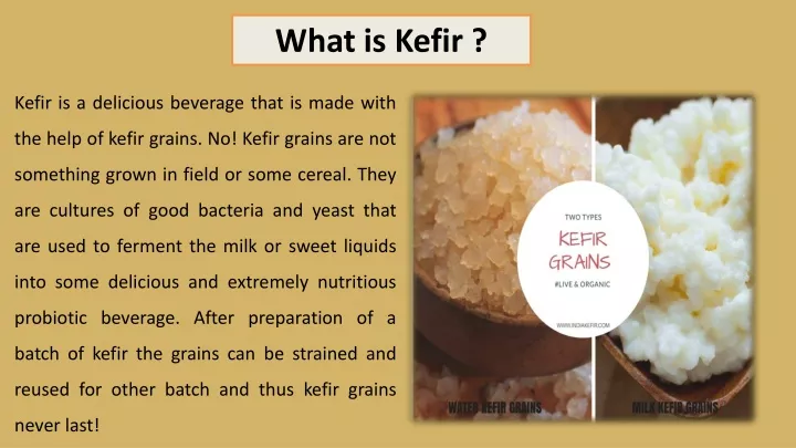 what is kefir