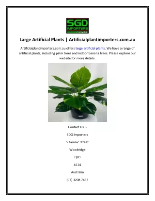 large artificial plants artificialplantimporters