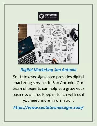 Digital Marketing San Antonio | Southtowndesigns.com