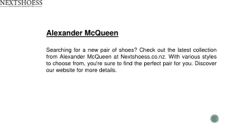 alexander mcqueen