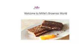 Millies best brownies - You can never go wrong with brownies from Millie's - UKs