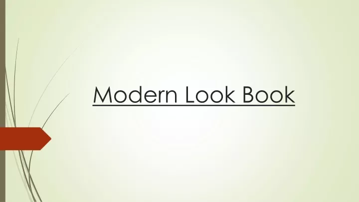 modern look book