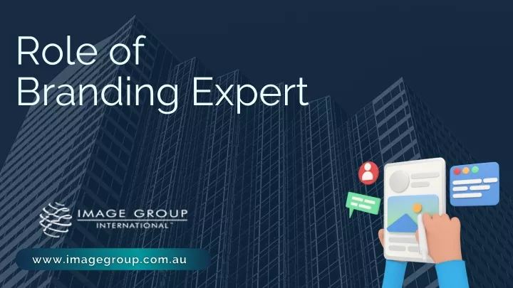 role of branding expert