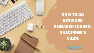 How to do keyword research for SEO A beginner's guide