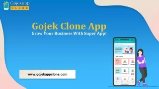 gojek clone app grow your business with super app