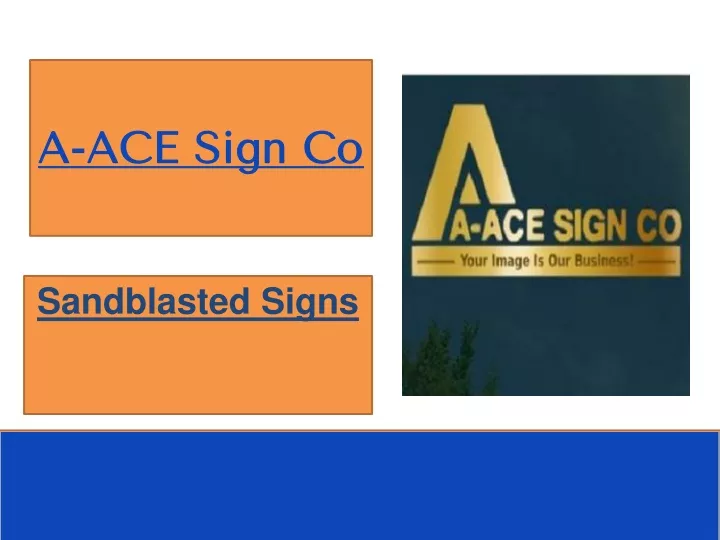 a ace sign co