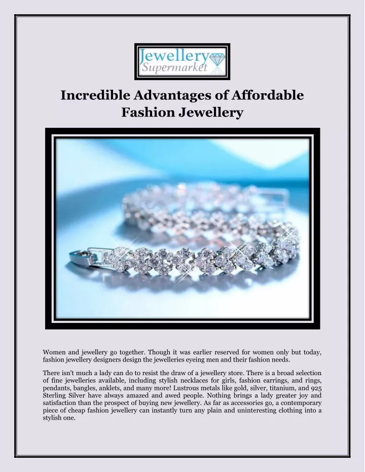 incredible advantages of affordable fashion