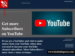 get more subscribers on youtube