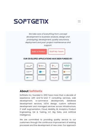 Top IT Staff Augmentation Services - Softgetix