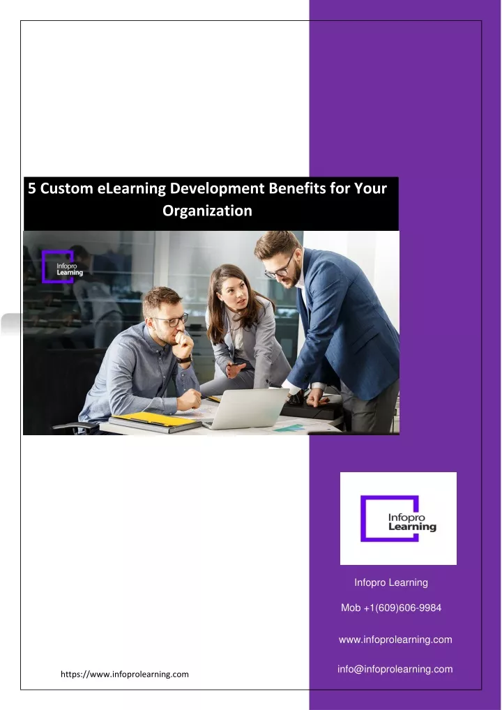5 custom elearning development benefits for your