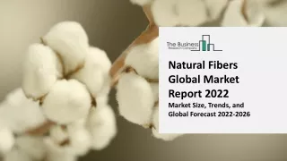 natural fibers global market report 2022 market
