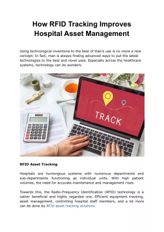 How RFID Tracking Improves Hospital Asset Management