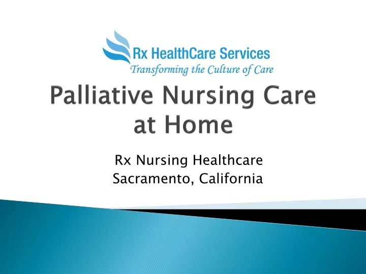 palliative nursing care at home