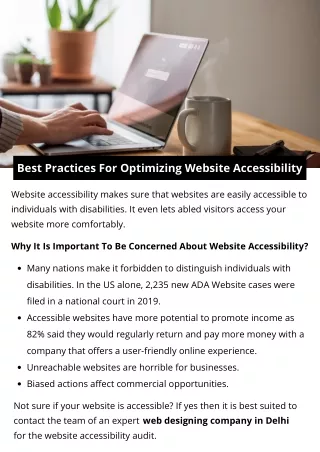 best practices for optimizing website