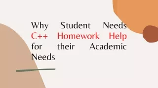 Why Student Needs C   Homework Help for their Academic Needs
