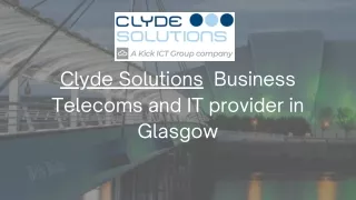 clyde solutions business telecoms and it provider
