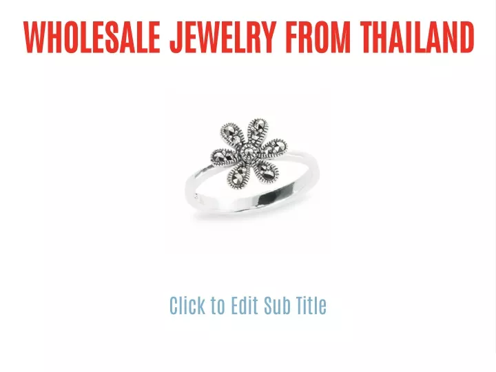 wholesale jewelry from thailand