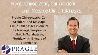 Contact Pragle Chiropractic, Car Accident and Massage Clinic Tallahassee for Back Pain Treatments