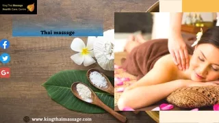 Get the best Thai Massage and registered massage in Toronto
