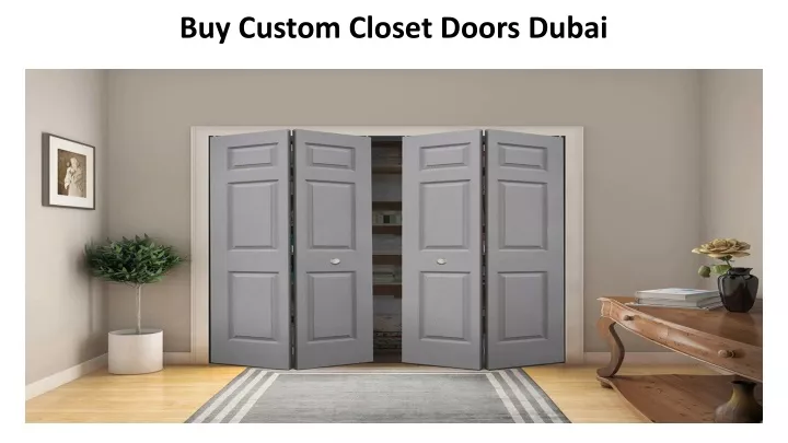 buy custom closet doors dubai