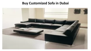 Customized Sofa -bestcarpentrydubai