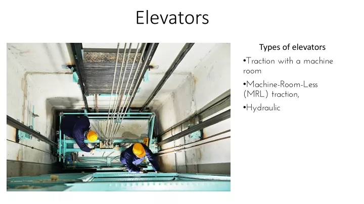 elevators