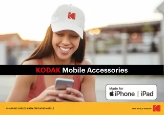Catálogo Accesorios Móviles y Earphones Kodak