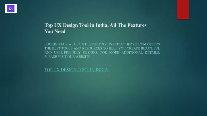 top ux design tool in india all the features you need