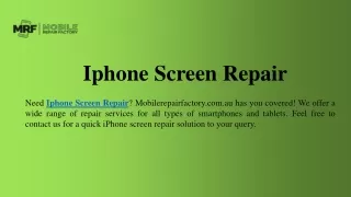 iphone screen repair