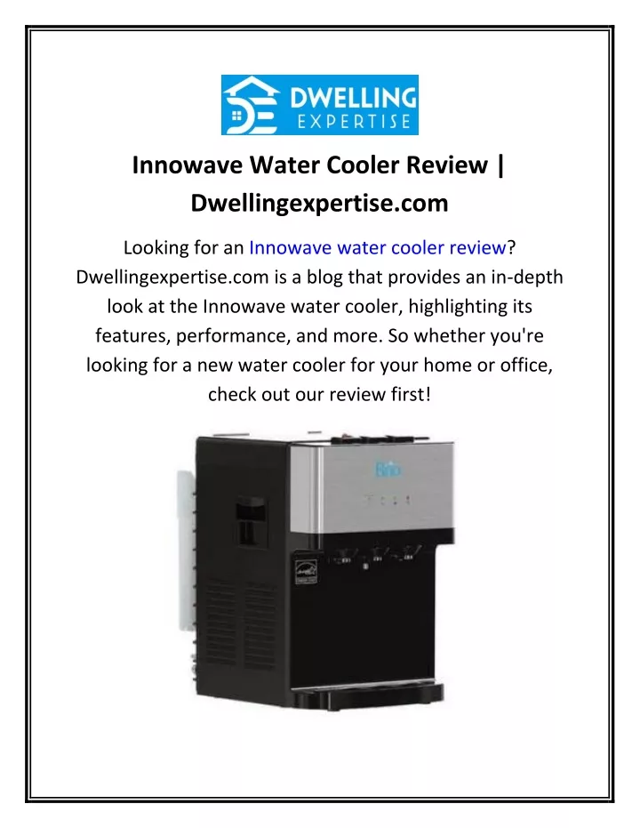 innowave water cooler review dwellingexpertise com