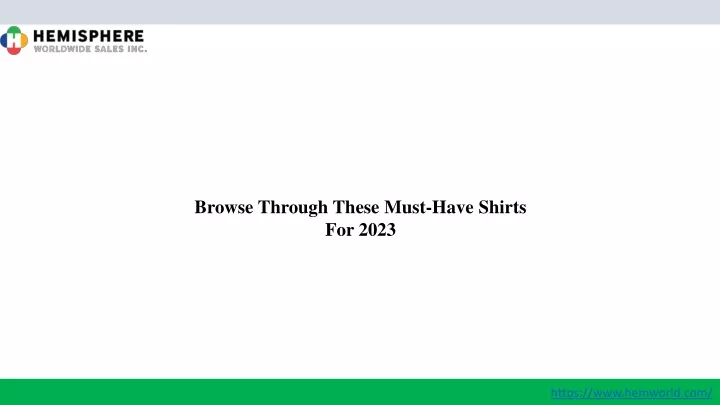 browse through these must have shirts for 2023