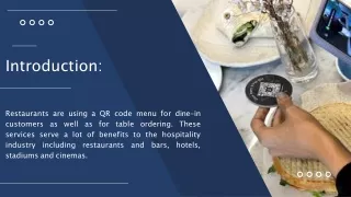 QR Restaurant Menu| Contactless Restaurant Menu