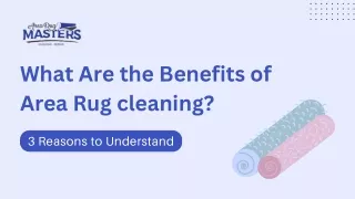 What Are the Benefits of Area Rug Cleaning