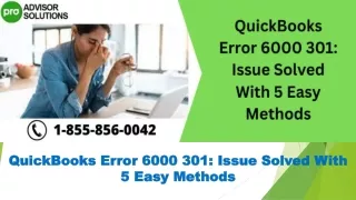quickbooks error 6000 301 issue solved with 5 easy methods