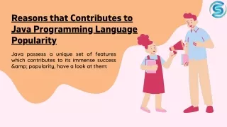 Reasons that Contributes to Java Programming Language Popularity