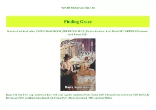 EPUB$ Finding Grace [R.A.R]