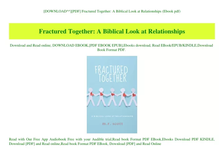 download pdf fractured together a biblical look