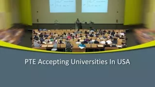 pte accepting universities in usa