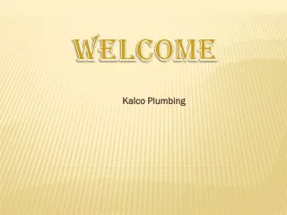 kalco plumbing