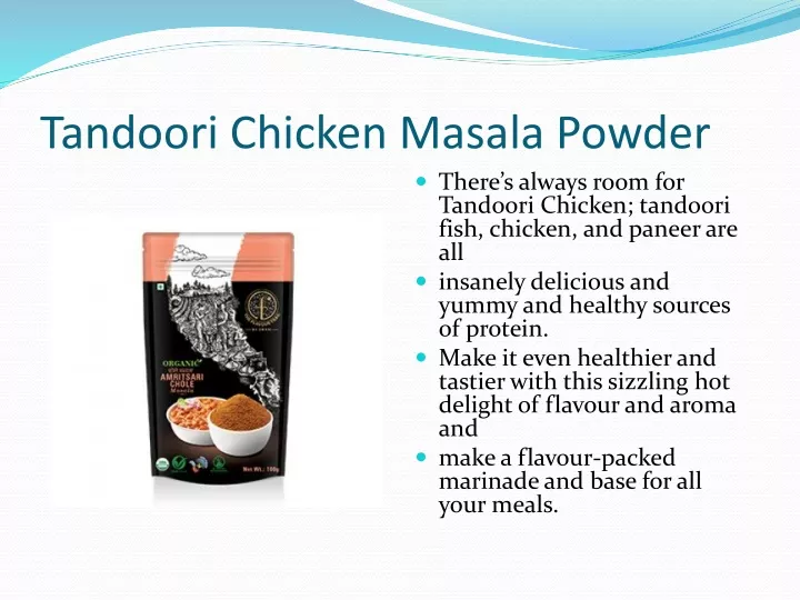 tandoori chicken masala powder