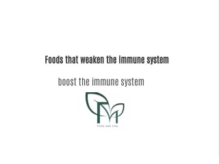 immunity boosting foods