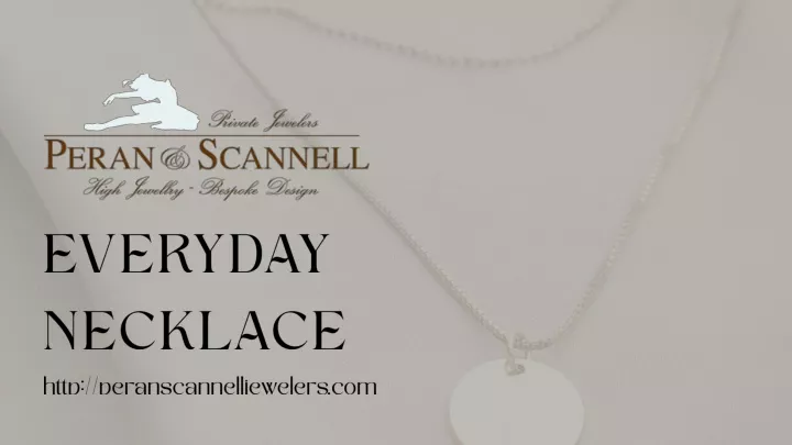 everyday necklace