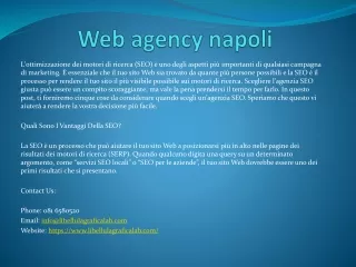 web agency napoli
