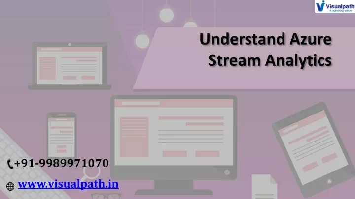 understand azure stream analytics