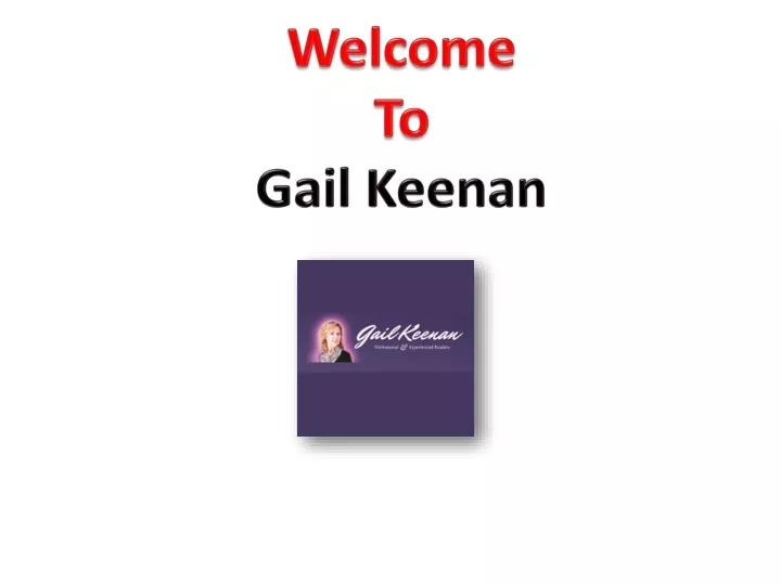 welcome to gail keenan